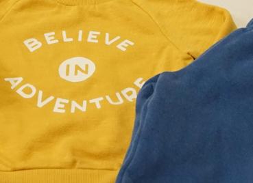 Sweatshirt mit Sweathose Gr. 74 von Primark (410)